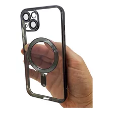 Carcasa Magnética Con Protector De Cámara Para iPhone Todos