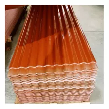 Láminas De Techo Zinc 3.66 Mts Polipropileno Rojo Rojo