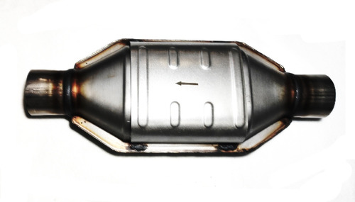 Catalizador Nissan Platina Ovalado C/ Puerto Sensor Oxgeno  Foto 2