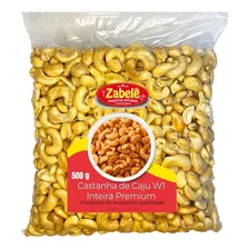 Castanha De Caju W1 Sem Sal Torrada 500g - Premium