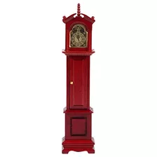 Reloj De Pie Miniatura Casa De Muñecas Escala 1