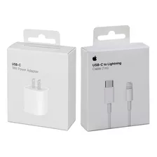 Cargador 18w Apple C + Cable, Carga Rapida, iPad, iPhone