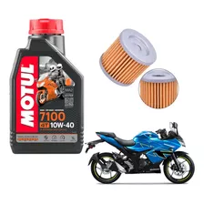 Kit Mantención Suzuki Gixxer 150 Motul 10w40 + Filtro