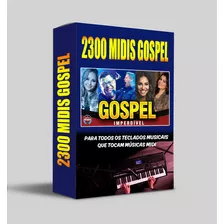 2300 Midis Gospel Para Teclados Yamaha, Roland- Envio Grátis