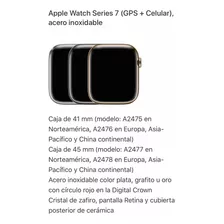 Apple Watch Serie 7 45mm Gps+ Celular