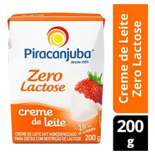 Creme De Leite Piracanjuba Zero Lactose 200g