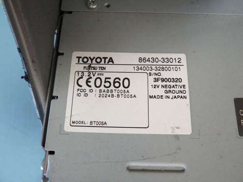  07 08 09 Lexus Es350 Radio Tape Climate Gps Info Lcd Ccp Foto 7