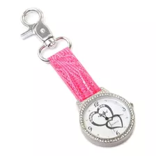 Lpga Reloj De Vidrio Doble Corazón Bolsa Para Mujer, Color R