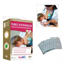 10 Sondas Tubo Extensor Granel P Relactação E Suplementação Cor Transparente