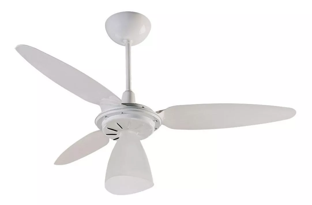 Ventilador De Teto Ventisol Wind Light Branco Com 3 Pás De  Plástico, 960 mm De Diâmetro 127 v