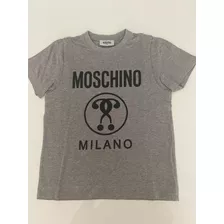 Remera Marca Moschino Para Niños Nueva Sin Uso Original