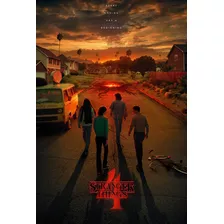 Poster Cartaz Stranger Things 4 D - 40x60cm