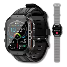 Relogio Smartwhatch Spárk X Tela Amod 1,96 + Pulseira Cinza