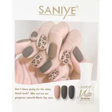 Top Matte Para Gel Semipermanente Uv Led Saniye Original