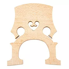 Andoer 1pc Repuesto 3/4 Maple Bridge Para Contrabajo Contrab