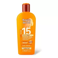 Rayito De Sol Protector Solar Oil Free Emulsión Fps15 200g