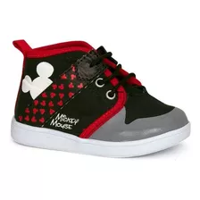 Tênis Infantil Masculino Mickey Mouse Disney Sugar Shoes