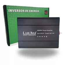 Inversor Profissional Solar 4000w 24v 110v Lucky Off Grid