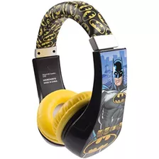 Batman 30382 Kid Safe Over The Ear Auriculares Con Limitador