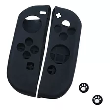 Par Capas Protetoras Silcione Joy Con Switch + Par Grips