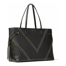 Victorias Secret Tote Black Gormet Con Tachas