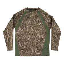 Mossy Oak Camisas De Camuflaje Ligeras Estandar Para Hombre,