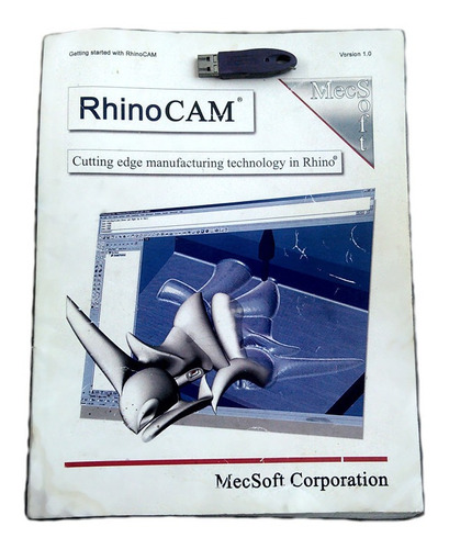 Torno Cnc Llave Usb Cam Post Procesado Rhino Cam Ver 1.0 3d 