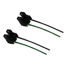 Par De Chicote Soquete Conector Plug Para Farol Lâmpada H7