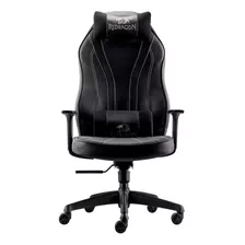 Silla De Escritorio Redragon Metis C101 Gamer Ergonómica Negra Con Tapizado De Cuero Sintético