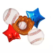 Globo Metalizados Beisbol Baseball Fiesta Cumpleaños 