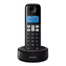 Teléfono Philips D1311b/77 Inalámbrico - Color Negro