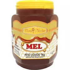 Mel De Abelha Puro 1 Kg - Flora Nectar - Kit Com 2