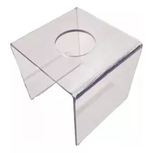 Suporte Para Servir Pizza Cone E Temaki Acrílico 1 Cone