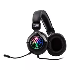 Fone De Ouvido Over-ear Gamer Haiz Hz-k20 Preto Com Led