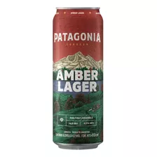 Cerveza Roja Amber Lager Pack X1 Unidad 410 Ml Patagonia