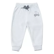 Pantalón De Buzo Bebe Polar Gris Corona