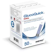 Tiras Reactivas Glucoquick X 50und G30a - D40 + Lancetas