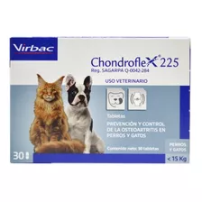 Chondroflex 225 Virbac Perro Gato Menos 15kg Cartilago Hueso