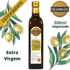 Azeite Extra Virgem Oliva Vidro 500ml Tunísia Mediterrâneo 