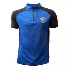 Remera Deportiva Running Boca Juniors Con Licencia Oficial