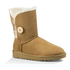 Botas Mujer Ugg Modelo Classic Bailey Button I I Marron