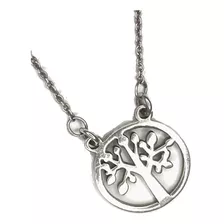 Cadena Con Dije Árbol De Vida Plata 925 Certificada.