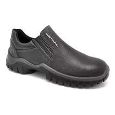 Sapato De Proteção Estival Wo1002 Com Elástico Em Couro