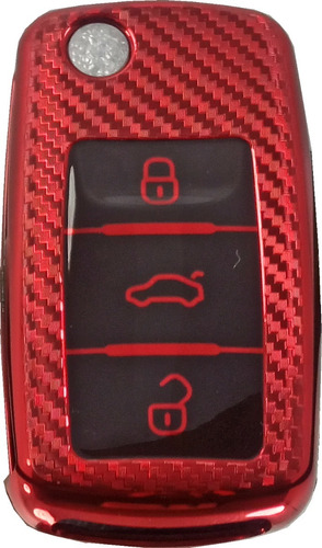 Funda Tpu Llave Navaja Volkswagen Vw Seat Vento, Polo, Jetta Foto 3