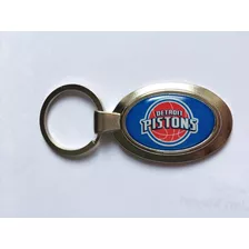 Chaveiro Oval Nba Detroit Pistons
