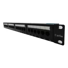 Patch Panel Cat.5e 24 Portas Seccon Wt-2029a-110