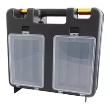 Maleta Plástica Premium Toolcase Preta Polymer