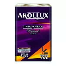 Tinta Acrílica Antimofo 16l Profissional Branco Pigmentamos