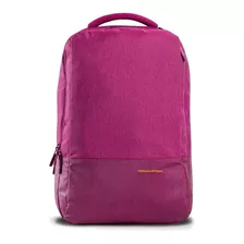 Mochila Para Notebook Laptop Cool Capital 15,6 '' I Css ® Color Violeta Diseño De La Tela Liso