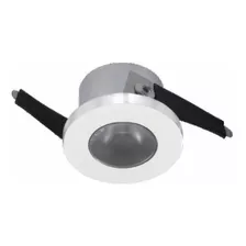 Mini Spot Led 1w Redondo 3000k Branco Quente 110v/220v (bivolt)